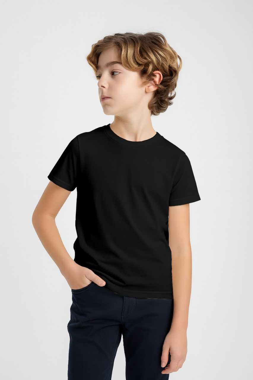 Kids Basic Tshirts | Boys tshirt | casual tshirt | round neck tshirt | crew neck 